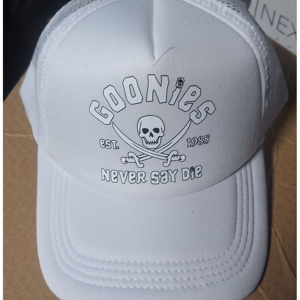 Adjustable Trucker Baseball Hat Cap Goonies‎ Never Say Die